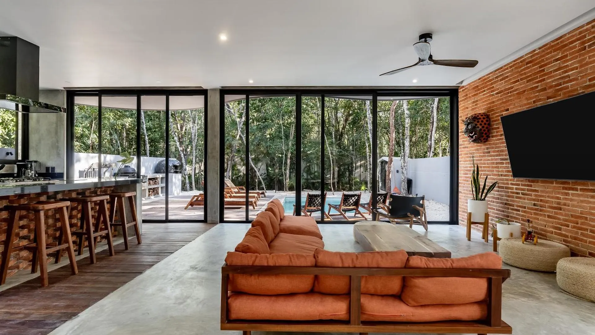 Luxury 4Br Eco Villa 10Ppl Outdoor Pizza Oven - Private Pool & Jacuzzi トゥルム